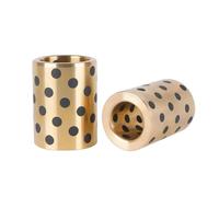 Brass Graphite Sleeve Bearing,1Pcs Self Lubricating Copper Oil Free Bushing Inside Diameter 45/50/60/70mm