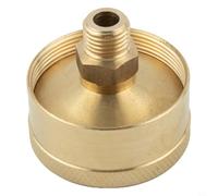 Brass Grease Cup Oiler Screw On Cap for Hit Miss Engine - Multi-Size Oil Cups for Chance Engines, Tractors, Electric Motors, Lathes, Milling Machines (M10x1mm, M14x1.5mm, M16x1.5mm)(M14X1.5mm 12ML)
