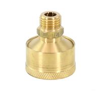 Brass Grease Oil Cup M10x1mm 3ml Screw On(M14X1.5mm 12ML)