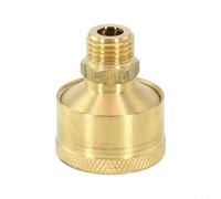 Brass Grease Oil Cup Oiler Multi Size Screw On Cap for Use with For Hit Miss Engines, Chance Engines, Electric Motors, Tractors, and Milling Machines (M14X1.5mm 12ML)