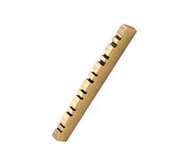 Brass Guitar Top Nut String Roller Accessory for Electric,12 strings | Brass material,1 Pc,4.3x1.0x1.0cm,compatible with guitars,easy install,smooth polished surface