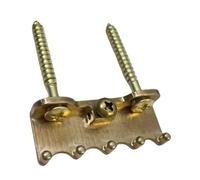 Brass Guitar Tremolo Systems Bridge Pull Plate Hook Replacement Multiuse Claw For Music Instrument Electric Guitar Pull Plate Hook