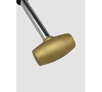 Brass Hammer/Mallet - 1LB Brass for Stamping - Dapping - Jewelry Tool - Professional Jewelry Hammer