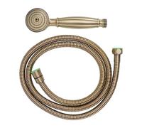 Brass Handheld Shower Head High Pressure Vintage Style