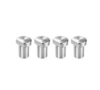 Brass Handle Workbench Stopper 154mm Non-Scratch(4pcs 19mm) | Stainless steel body, rust resistant, long lasting durability, fits 20mm holes, heavy duty use