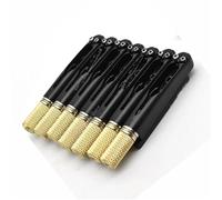 Brass Headless Bridge for Seven String Electric Black Generic Acoustic Guitar Bridge