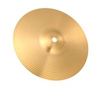 Brass Hi-hat Cymbal for Drum Set Beginner Players Golden Finish