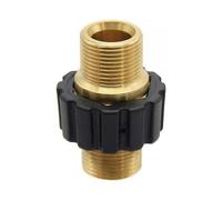 Brass high Pressure Washer Connector Metric M22 15mm External Thread to M22 14mm Internal Hole Universal