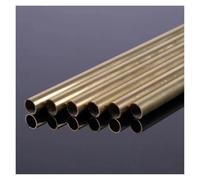Brass Hollow Tube ID 1.5/2/5/7mm Metal Round Rod Transmission Shaft DIY Handmade Model Part Accessory Length 200/300mm(5pcs,300x2x1.5mm)