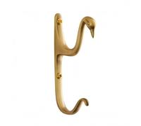 ＡＷＨＡＯ Brass Hook Swan Wall Hook Coat Hook Towel Hook Bag Hook Elegant Curved Body with Swan Head Vintage Metal Touch for Daily Storage Suitable for Hallway Living Room Bedroom Dressing Room