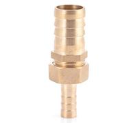 Brass Hose Barb Reducer Connector Premium Quality Durable Brass Fitting for Pipe Maintenance in 10mm 16mm 19mm 25mm Sizes (10-19mm)