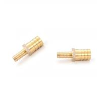 Brass Hose Barb reducing Device, Suitable for Multiple ID Conversion, Reduce splicer Setter Coupler warter Fuel 8mm*6mm 10pcs(18mm*10mm,5pcs)