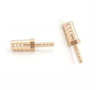Brass Hose Barb reducing Device, Suitable for Multiple ID Conversion, Reduce splicer Setter Coupler warter Fuel 8mm*6mm 10pcs(10mm*4mm,5pcs)
