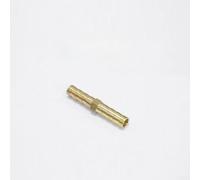 Brass Hose Connector 6mm Straight Fitting for Garden Water Pipe - Solid Metal Quick Joiner Repair Part(6mm)