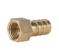Brass Hose Fitting 4mm-19mm Barb Tail 1/8" 1/4" 1/2" 3/8" BSP Female Thread Copper Connector Joint C