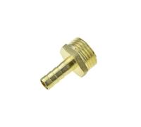 Brass Hose Fitting 4mm 6mm 8mm 10mm 12mm 19mm Barb Tail 1/8 1/4 1/2 3/8 Thread Air Water Pipe Connector Joint Coupler Adapter(PC,10MM BARB_3I8 THREAD)