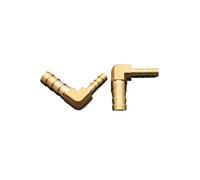 Brass Hose Pipe Fitting Coupling Elbow Equal Reducing Barb 4mm-25mm Copper Barbed Coupler Tube Connector Adapter(OD 9-5mm)