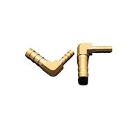 Brass Hose Pipe Fitting Coupling Elbow Equal Reducing Barb 4mm-25mm Copper Barbed Coupler Tube Connector Adapter(OD 9-5mm)