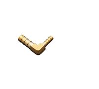 Brass Hose Pipe Fitting Coupling Elbow Equal Reducing Barb 4mm-25mm Copper Barbed Coupler Tube Connector Adapter(OD 10-6mm)