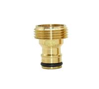 Brass Hose Quick Connector Water Stop Fitting Copper Thread Tap Coupling Garden Watering Gun Adapter(C)