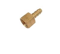 Brass Hose Tail 1/4 BSPT Female to 8mm Tube