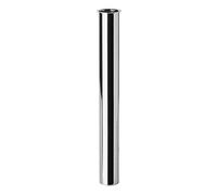 Brass immersion pipe 300 mm for siphon, keymark extension pipe 32 mm drain, adjustment tube odour trap bottle siphon (chrome)