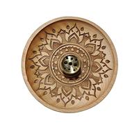 Brass Incenses Stick Holder Set Incenses Burners And Moon Pattern Wood Ashes Tray For Serenes Meditations Environment Wood Ashes Catchers Tray