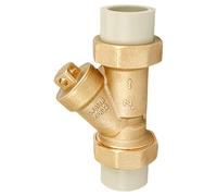 Brass Inline Y Type Filter Strainer Valves Pipe Fitting Connector Adapter Replacement Brass Strainer Meshes Filter Valves Mesh