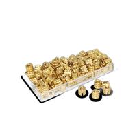 Brass inserts Vola (x100) Doré TU