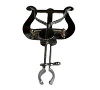 Brass Instrument Notes Clip Secure Clamp Design Metal Texture For Band Samples Outdoor On Performances Brass Accessories