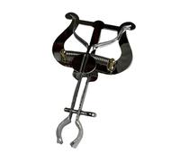 Brass Instrument Sheet Holder Adjustable Clamp For Trombone Trumpet Horn Secure Grip Portable For Rehearsal Practice Foldable Music Stand For Wind Instruments