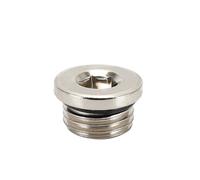 Brass/Iron NPT1/8 1/4" 3/8" 1/2" NPT Hexagonal Plug Hexagonal Pneumatic Fitting Plug End Cap,Ring Sealing Plug1I8,1pcs