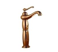 Brass Kitchen Faucets Rose Gold Bathroom Basin Faucet Hot and Cold Mixer Tap RS312