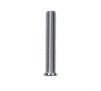 Brass Kitchen Sink Basket Strainer Screw Bolt, 70mm Long Extended Waste Connector for Belfast Ceramic Sinks Easy Install Slotted Head Replacement Part Heavy Duty Rust Resistant Fixing Hardware