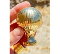 Brass Knob Walking Stick Handle Golden Handmade, Handle Cane, Folk Shaft Travel Walking Stick