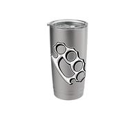 Brass Knuckles Blackwork Stainless Steel Insulated Tumbler