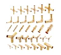 Brass L/T/X/Y/U Barb Fitting 4-12mm(3Way-T,14mm Barb)