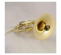 Brass Lacquer Gold Body 4 Keys EB Tone Double French Horn Musical Instrument For Beginner French Horn kit