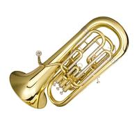 Brass Lacquered Gold Euphonium B Flat 3+1 Key Euphonium Brass Instrument With Full Set Of Accessories Euphonium Kit