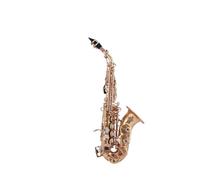 Brass Lacquered Gold High-pitched Bent Wind Instrument B Flat Beginner Student Playing Saxophone
