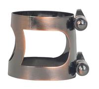 Brass Ligature Clip for Clarinet and Saxophone Mouthpieces | ABS Trim, Adjustable Tension, Smooth Burr Free Finish, for Performance and Practice Sessions