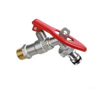 Brass Locking Faucet Designed for Garden Outdoor Laundry and External Water Connection Points with Security Focus (C)