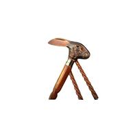 Brass Long Handle Walking Stick Cane Wooden Walking Stick Medieval Replicas Walking Cane Victorian Antique Walking Cane Decorative Design Great Gift Option (Brass Antique Rabbit Handle)