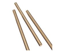 Brass Long Threaded Bar Studs，Threaded Rod 1Pcs Full-Thread M2 .5 M3 M4 M5 M6 M8 M10 M12 M14 M16 M18 M20 Length 250mm(M2x250mm)