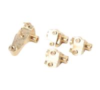 Brass Lower Shock Mounts Improved Stability for 82056-4 RC Crawler Car RC Link Mounts for Aggressive Driving