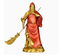 Brass Loyal Will Guan Gong Statue Decoration Home Living Room Decoration Wisdom and Courage Double Quan Wu God of Wealth Guan Yu Guan God Statue