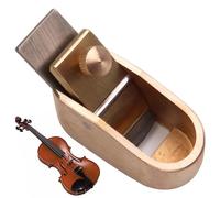 Brass Luthier Tools Blade Curved Micro Planer Mini Chamfer Plane DIY Low Angle Block Plane for Violin Viola Cello Wooden Instrument, 14mm