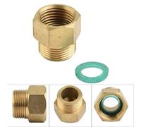Brass M22x1.5 to G1/2 Inch Thread Adapter for Connecting High For Pressure Cleaning System Components