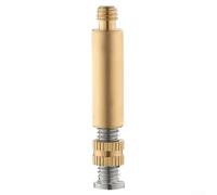 Brass M8 Adjustable Tub Stopper Rod for Drain Repair Applications Supporting Eccentric Length Calibration from 39 mm to 49 mm