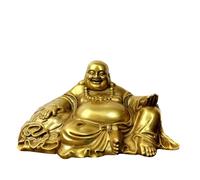 Brass Maitreya Buddha Statue Ornaments Brass Bronze Feng Shui Mascot